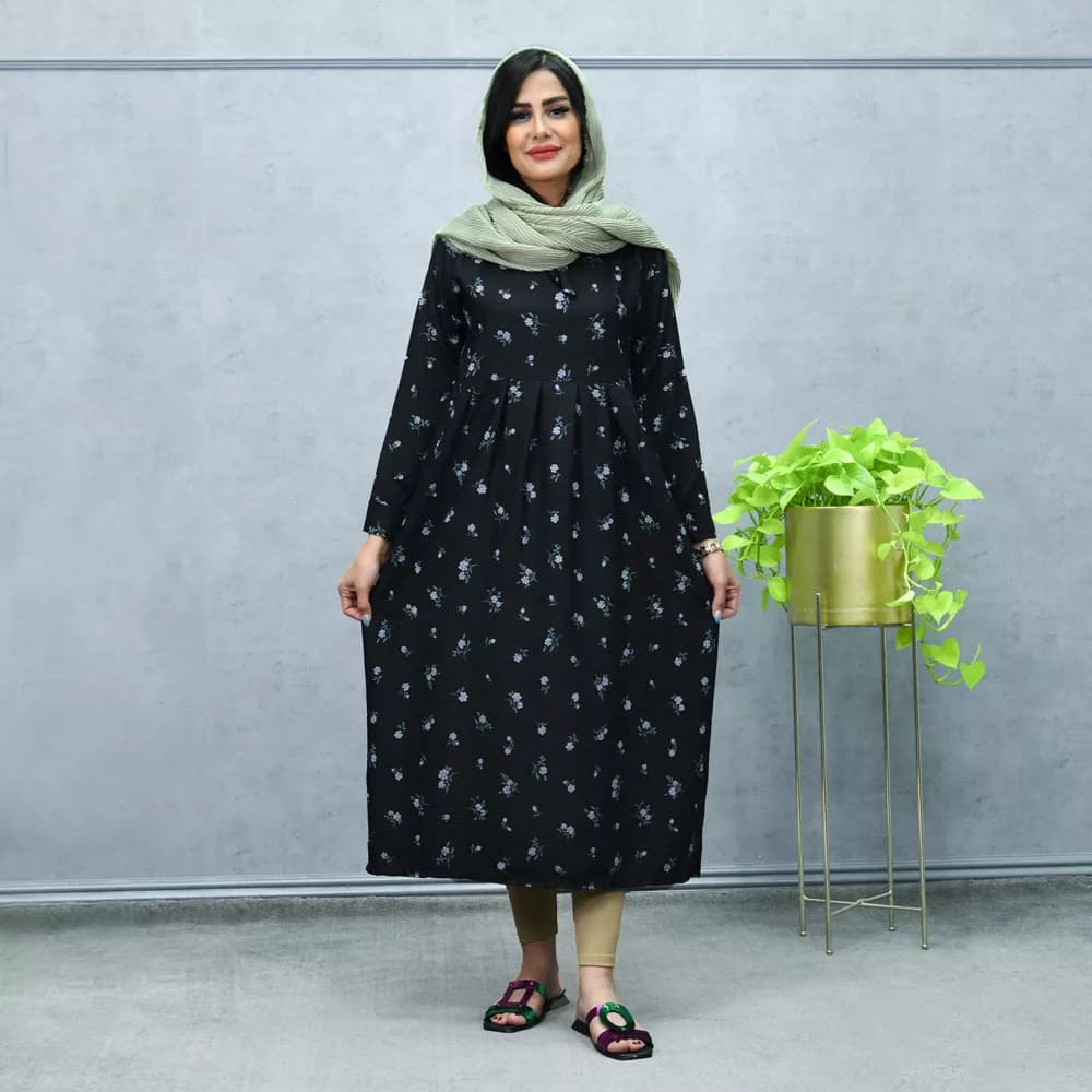 پیراهن ساحلی دخترانه کد 25998 — تصویر ۶