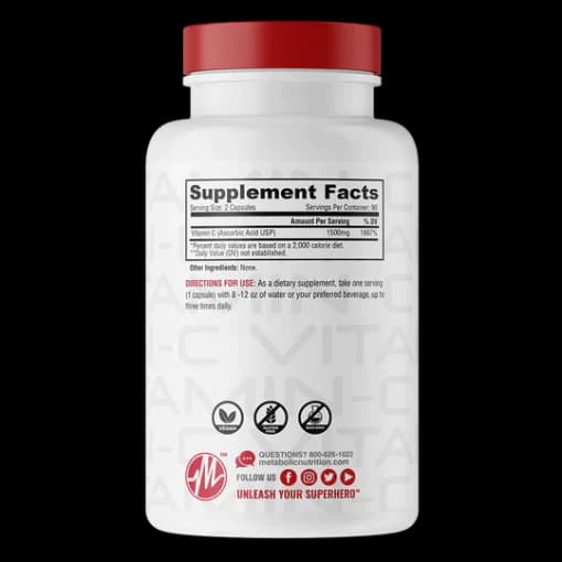 کپسول ویتامین سی متابولیک Metabolic Vitamin C — تصویر ۲
