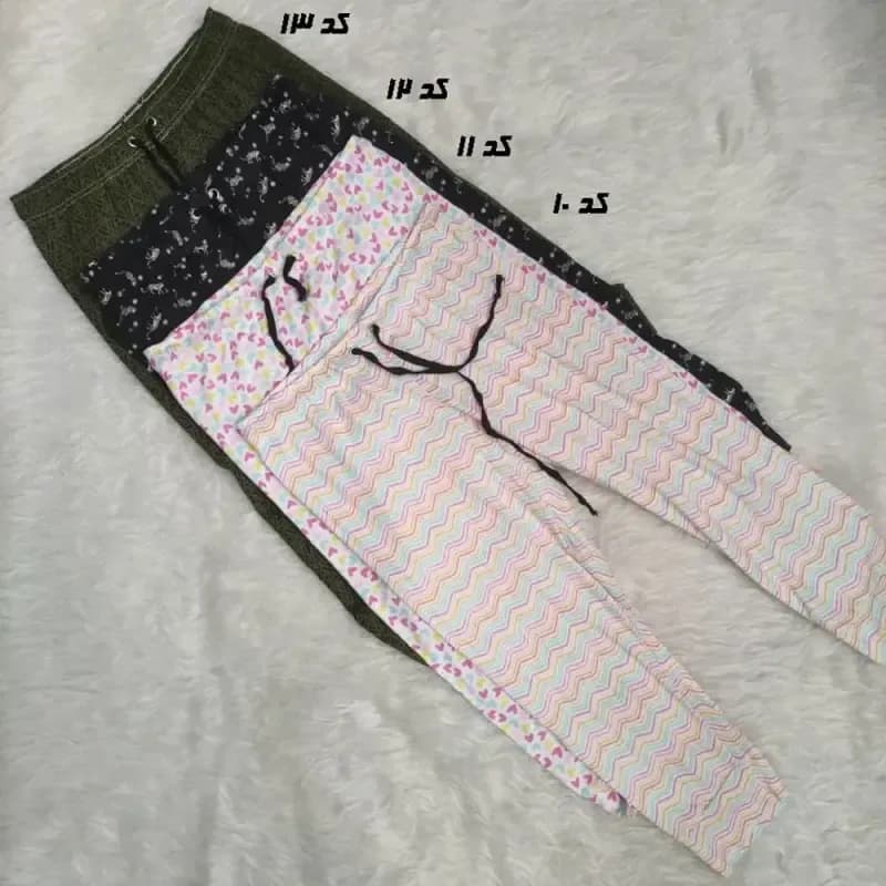 شلوارک زنانه طرحدار بنگلادشی پنبهای سایز L XL XXL تنخور شیک و راحت چهارفصل بدون آبرفت و رنگ رفت — تصویر ۵