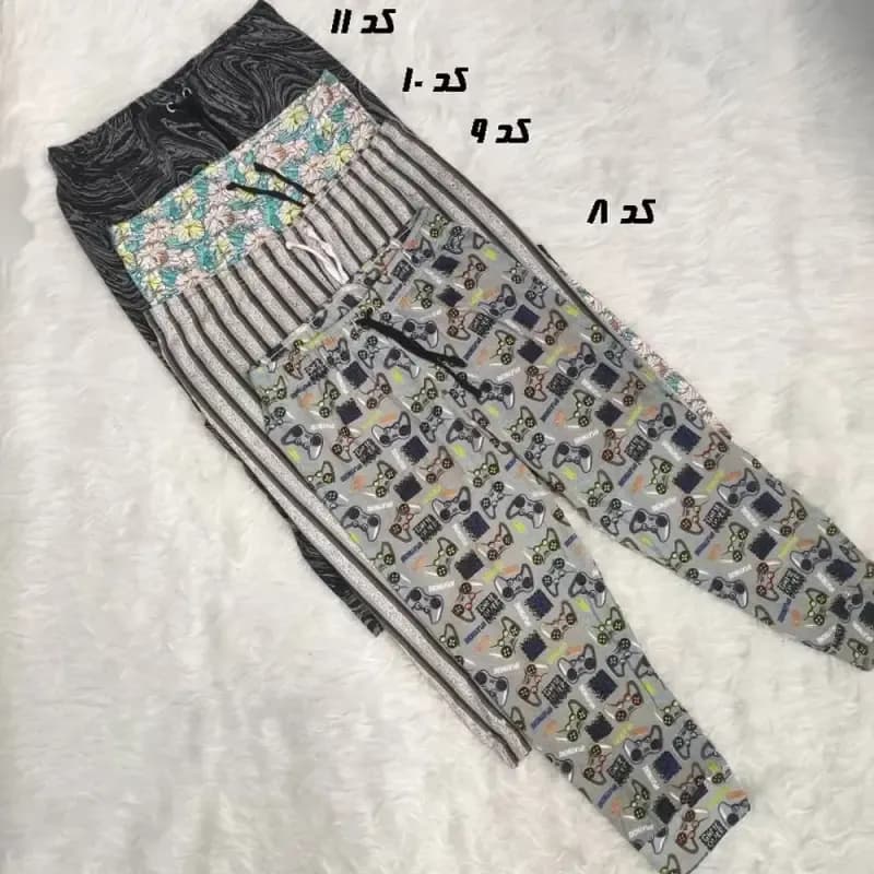 شلوارک زنانه طرحدار بنگلادشی پنبهای سایزبندی L XL XXL — تصویر ۲