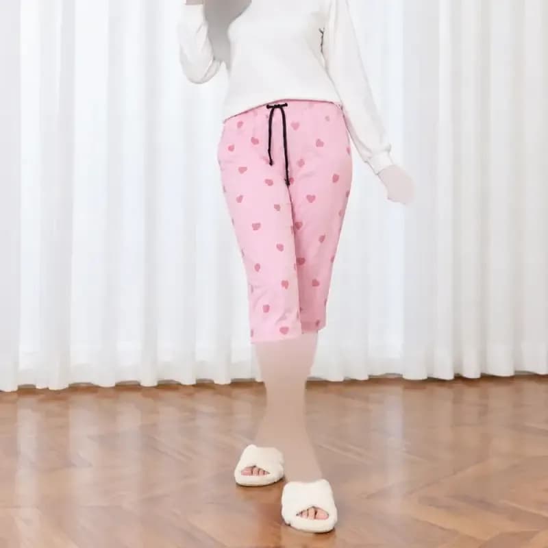 شلوارک زنانه طرحدار بنگلادشی پنبهای سایزبندی L XL XXL — تصویر ۵