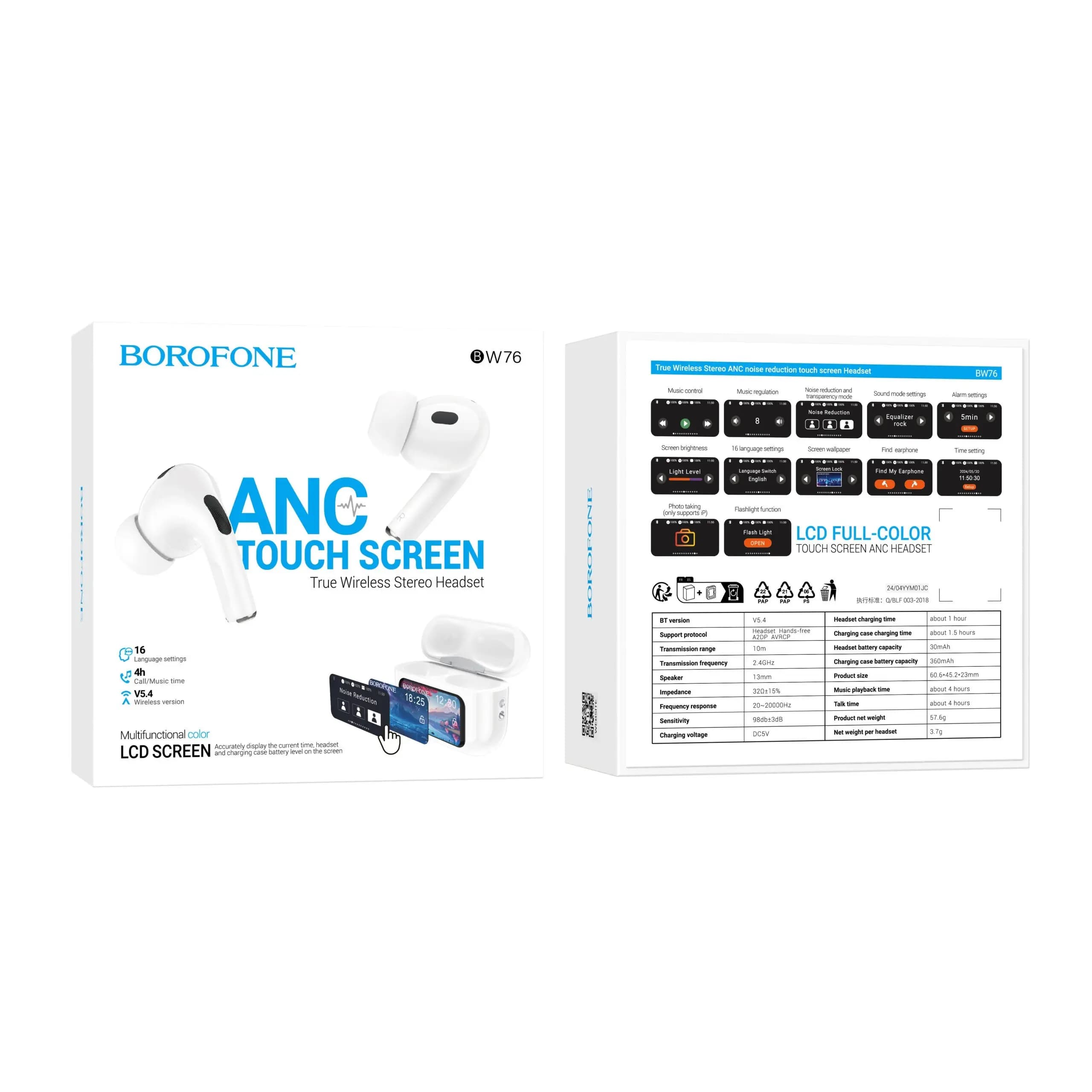 هندزفری بلوتوثی Borofone BW76 — تصویر ۴