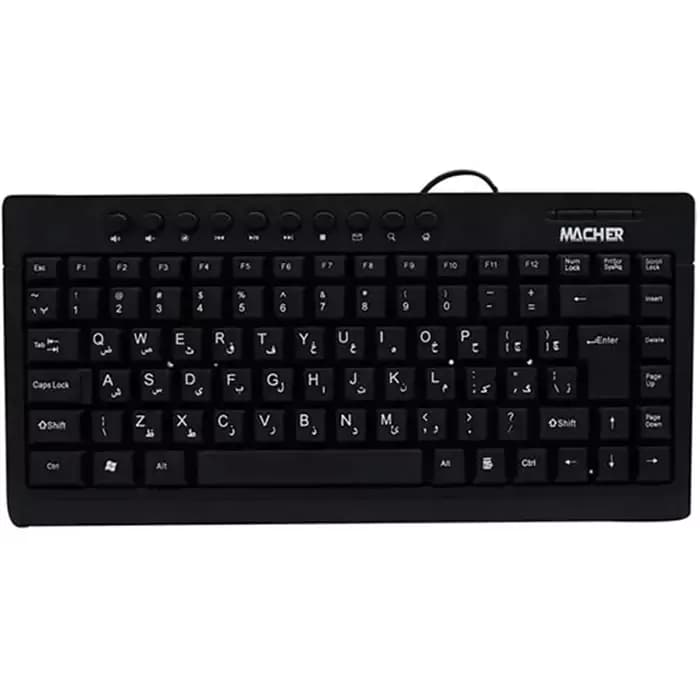 کیبورد سیم دار مینی مچر مدل MR 306