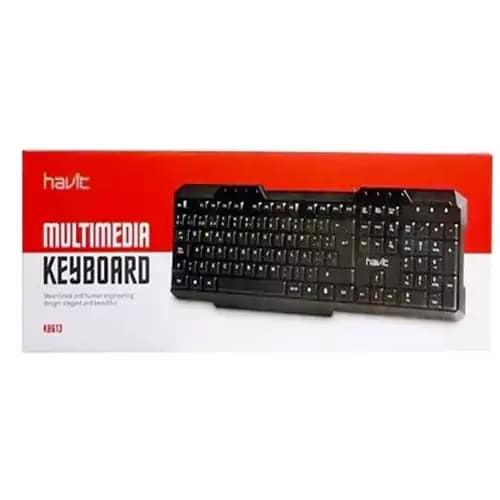 کیبورد سیم دار هویت مدل KB 613 — تصویر ۲