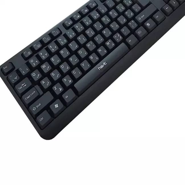 کیبورد سیم دار هویت مدل KB 378 — تصویر ۴