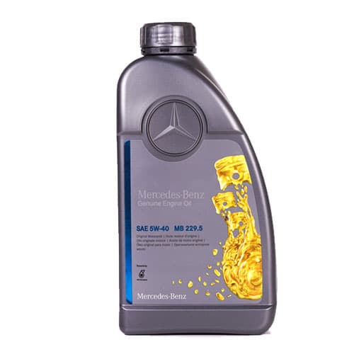 روغن موتور 5W-40 مرسدس بنز 229.5 SN حجم 1 لیتر