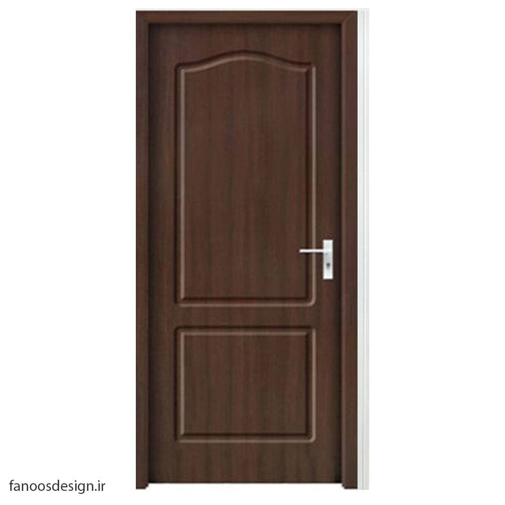 درب HDF ترک دو قاب روکش PVC کد 9025