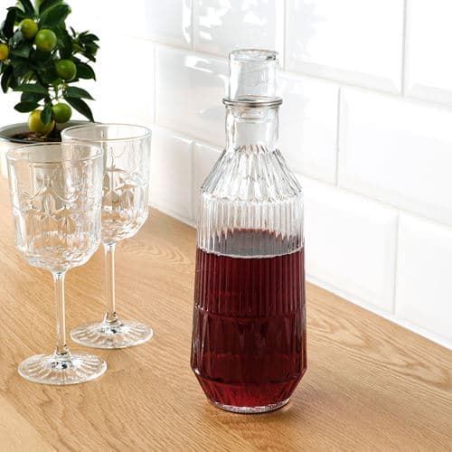 لیوان پایه دار (جام) آیکیا، مدل SALLSKAPLIG، بلور/ 27 سانتی لیتر/ 4 عددی (تخفیف به دلیل نداشتن پک) — تصویر ۴