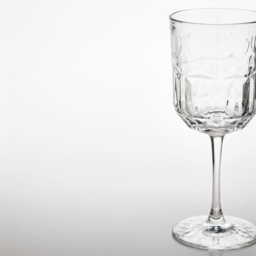 لیوان پایه دار (جام) آیکیا، مدل SALLSKAPLIG، بلور/ 27 سانتی لیتر/ 4 عددی (تخفیف به دلیل نداشتن پک) — تصویر ۲