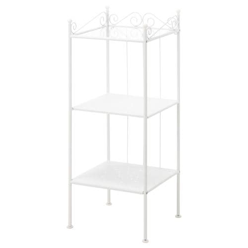 شلف آیکیا، مدل RÖNNSKAR، سفید/ فلزی، 42×103 سانتی متر