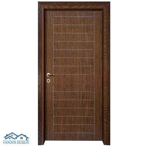 درب وکیوم رنگ گردویی روشن کد MT139