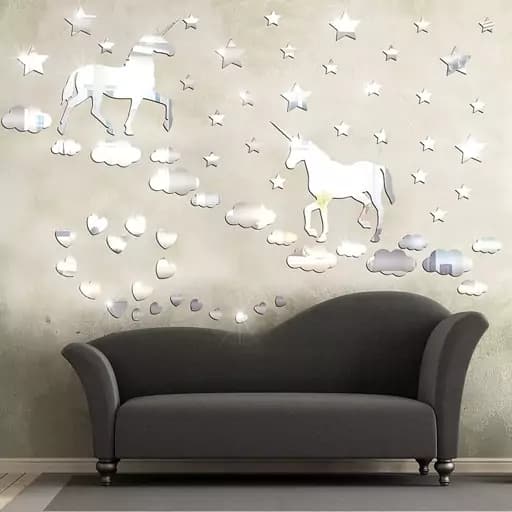 اینه دکوراتیو پدیده پلاس مدل اسب کد 001