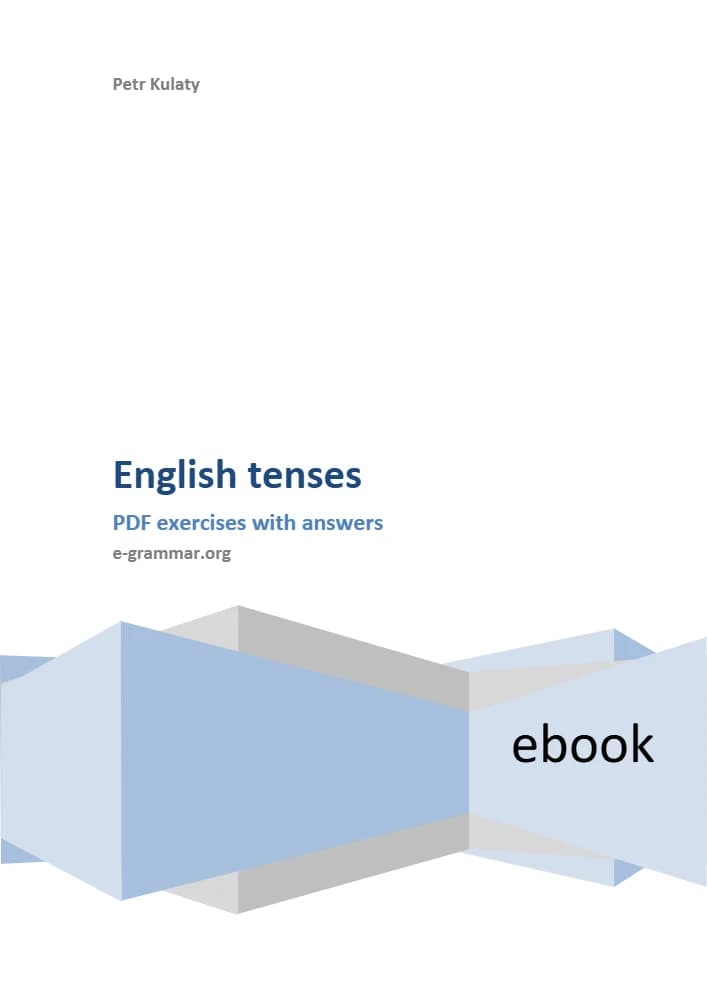 کتاب English Tenses: Exercises (زمان‌های انگلیسی همراه با تمرین) نسخه انگلیسی PDF