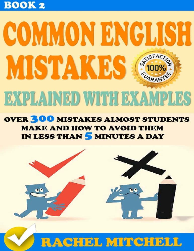 کتاب Common English Mistakes (اشتباهات رایج زبان انگلیسی) نسخه انگلیسی PDF | Rachel Mitchell