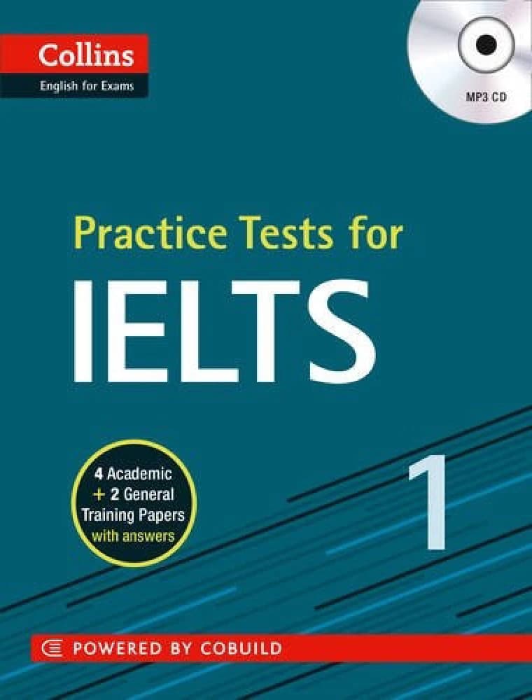 کتاب Collins Practice Tests 1 for IELTS (آزمون‌های تمرینی کالینز ۱ برای آیلتس) نسخه انگلیسی PDF