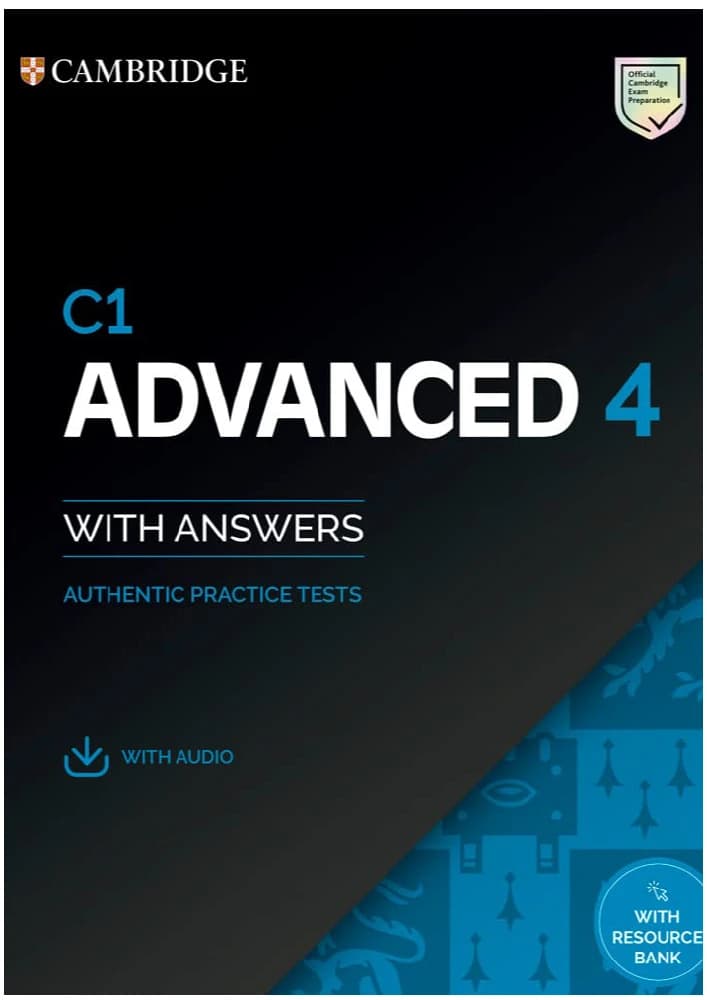 کتاب Cambridge C1 Advanced 4 Student’s Book with Answers (کتاب دانش‌آموز + پاسخ؛ کمبریج C1 Advanced 4) نسخه انگلیسی PDF
