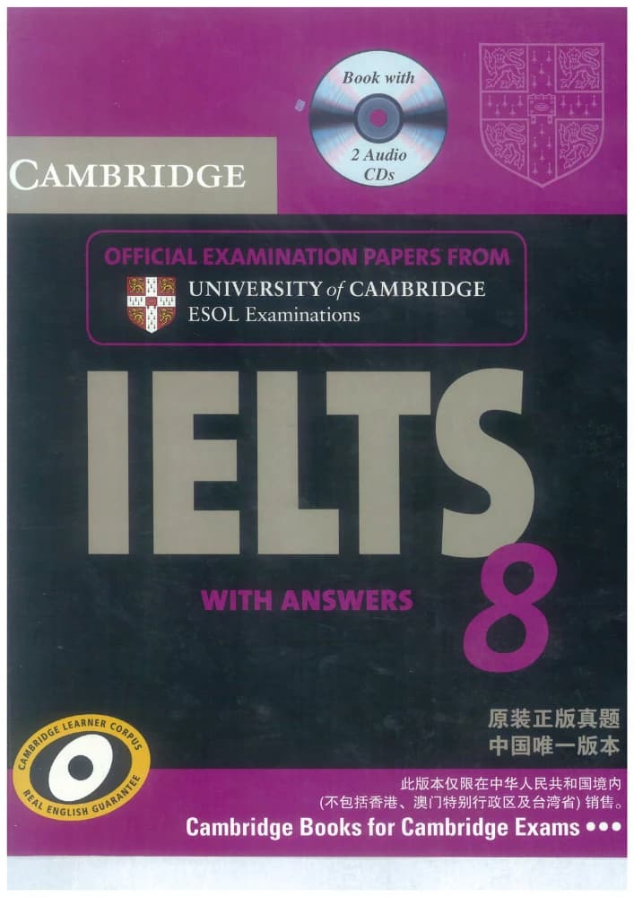 کتاب Cambridge IELTS 8 (کمبریج آیلتس ۸) نسخه انگلیسی PDF — تصویر ۲