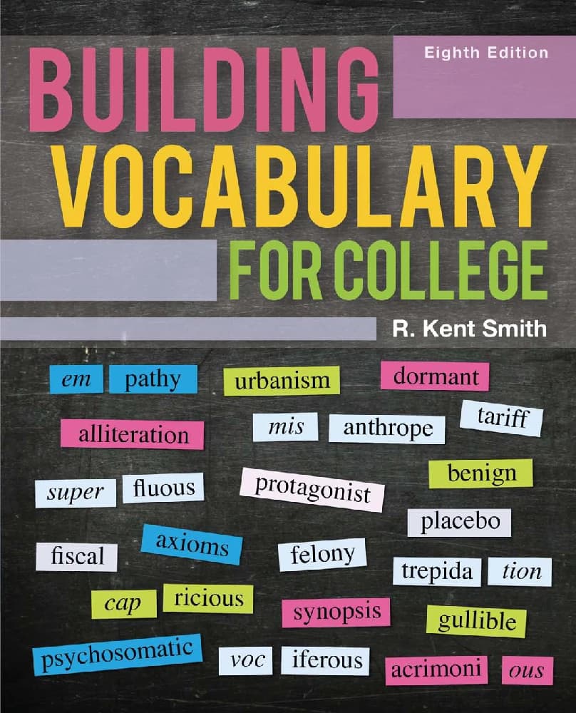 کتاب Building Vocabulary (تقویت واژگان) نسخه انگلیسی PDF | K. Smith