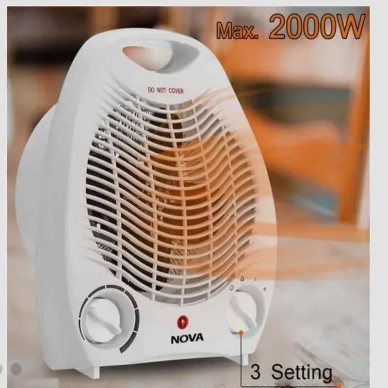 فن هیتر نوا NH-1201F | دو توان 1000 و 2000 وات — تصویر ۳