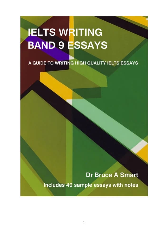 کتاب Band 9 Essays with Notes (رایتینگ‌های نمره ۹ همراه با نکات) نسخه انگلیسی PDF