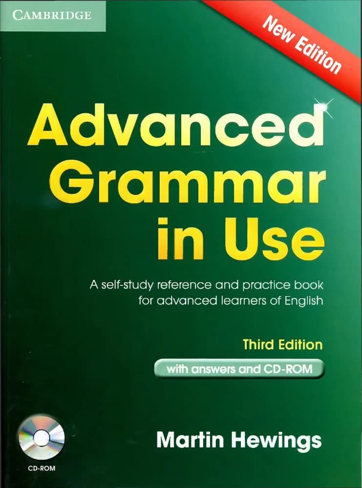 کتاب Advanced Grammar in Use (گرامر پیشرفته در کاربرد) نسخه انگلیسی PDF | Martin Hewings