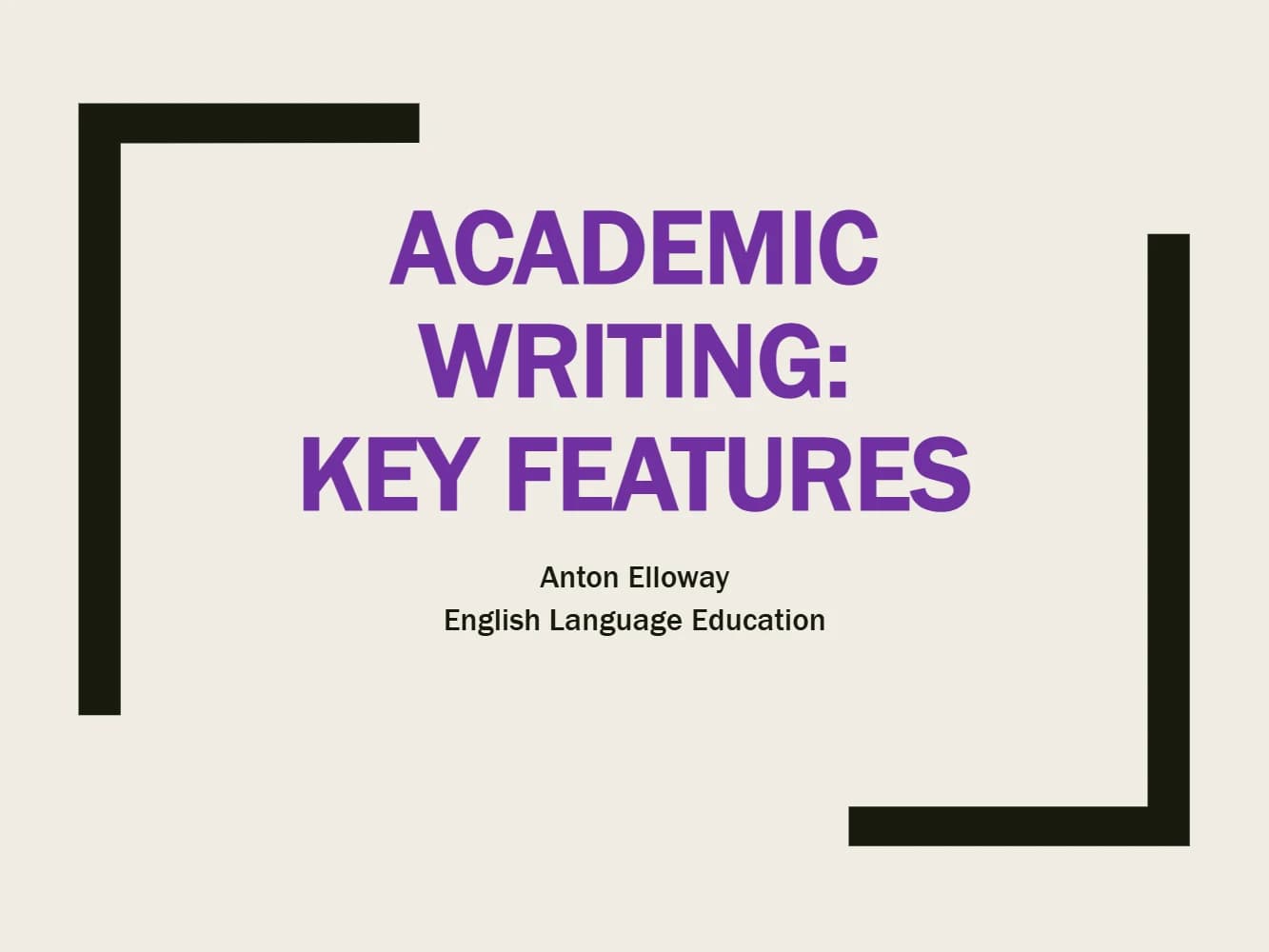 کتاب Academic Essay Writing: Key Features (ویژگی‌های کلیدی رایتینگ آکادمیک) نسخه انگلیسی PDF