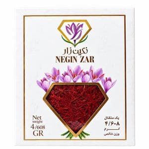 زعفران نگین اتویی نگین زار - 1 مثقال