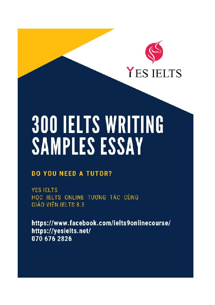کتاب 300 IELTS Writing Sample Essays (۳۰۰ نمونه رایتینگ آیلتس) نسخه انگلیسی PDF
