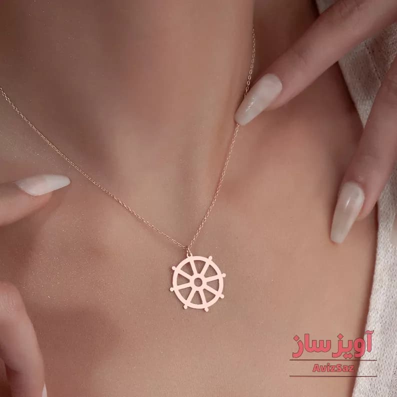گردنبند چرخ کد 100618