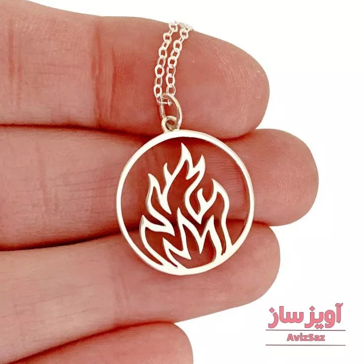 گردنبند آتش کد 100602