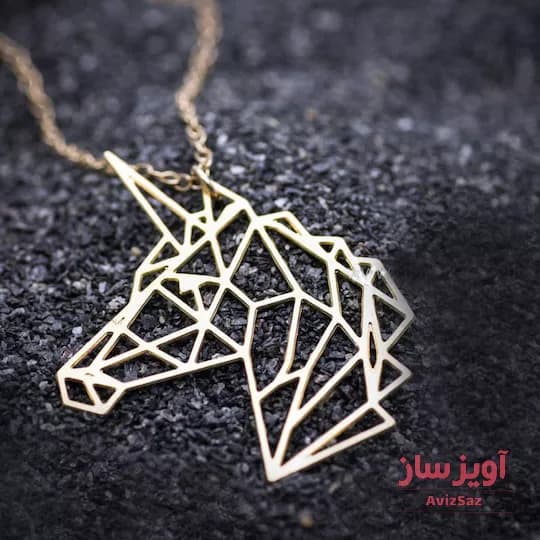 گردنبند اسب تک شاخ کد 100598
