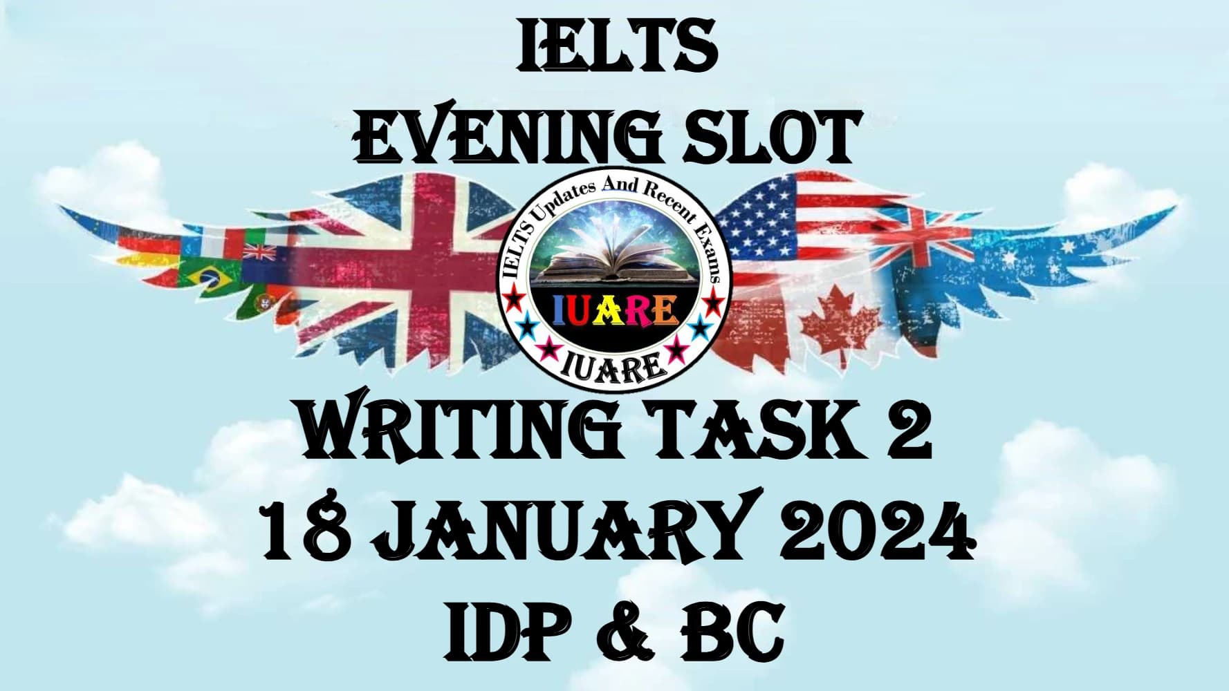 کتاب IELTS Writing Task 2 – 18 January 2024 Evening (رایتینگ تسک ۲ آیلتس؛ عصر ۱۸ ژانویه ۲۰۲۴) نسخه انگلیسی PDF