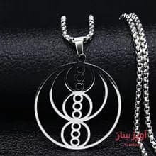 گردنبند فیبوناچی کد 100563
