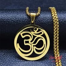 گردنبند نماد یوگا ام کد 100561