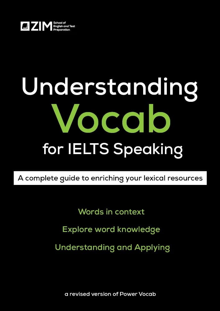 کتاب Understanding Vocabulary for IELTS Speaking (درک واژگان اسپیکینگ آیلتس) نسخه انگلیسی PDF
