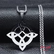 گردنبند گره تریسکلیون کد 100540