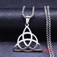 گردنبند نماد تریکوترا Triquetra کد 100523