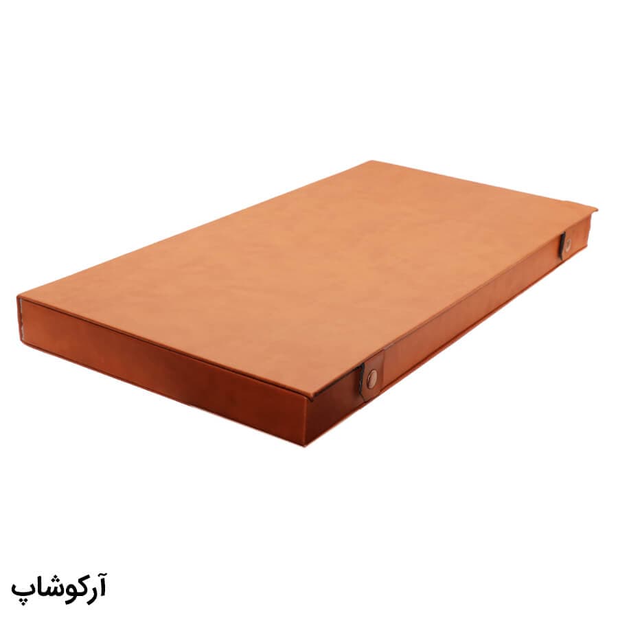 باکس و جعبه 15 تایی عینک طبی با رنگ قهوه ای تیره و جنس چرم (فایل) مدل 992707 — تصویر ۴