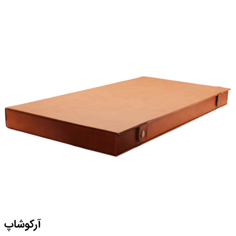 باکس و جعبه 15 تایی عینک طبی با رنگ قهوه ای تیره و جنس چرم (فایل) مدل 992707 — تصویر ۳