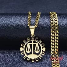 گردنبند ترازو عدالت کد 100483