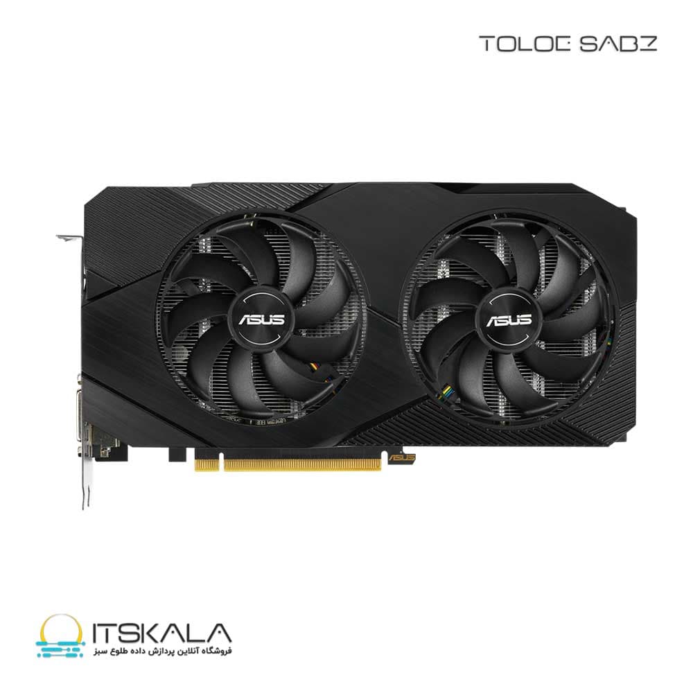 کارت گرافیک ایسوس مدل Dual GeForce GTX 1660 SUPER OC 6GB