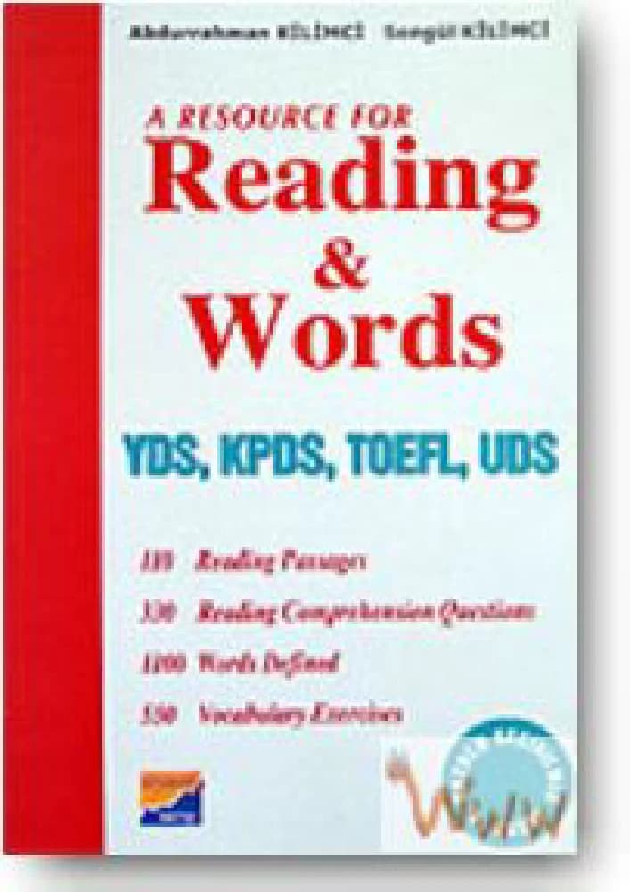 کتاب A Resource for Reading & Words (منبعی برای ریدینگ و واژگان) نسخه انگلیسی PDF