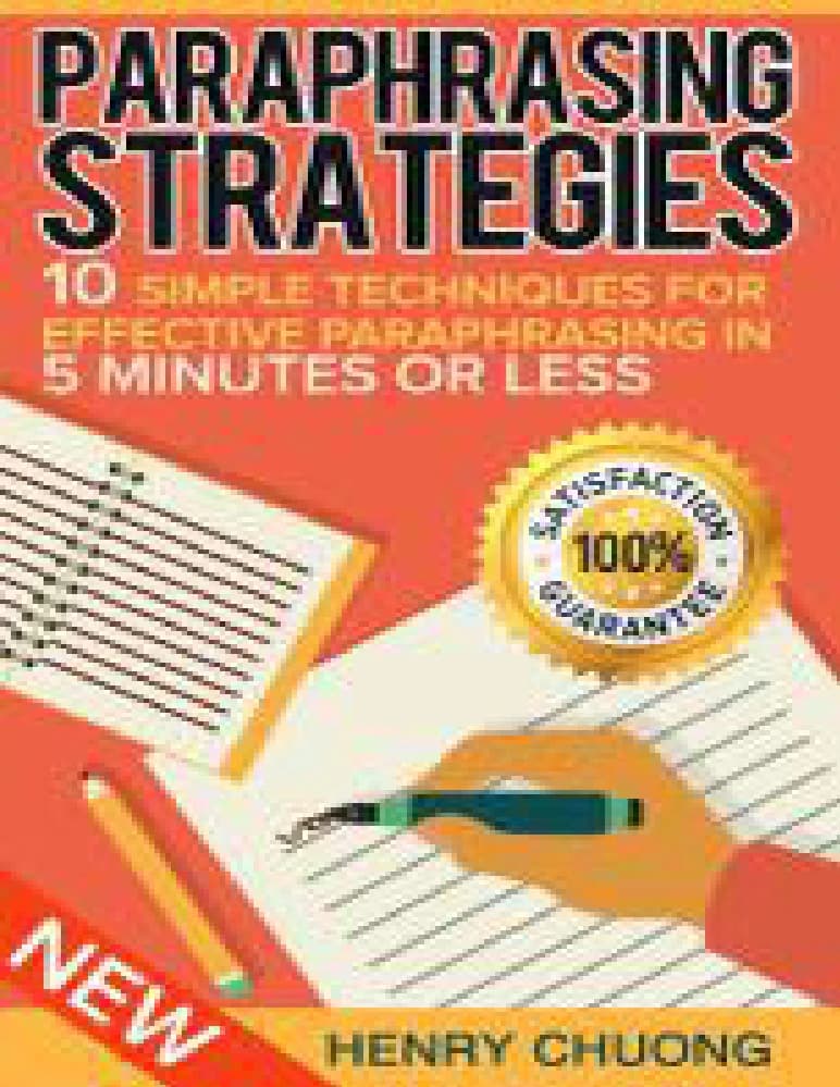 کتاب Paraphrasing Strategies: 10 Techniques (۱۰ تکنیک پارافریز برای آیلتس) نسخه انگلیسی PDF