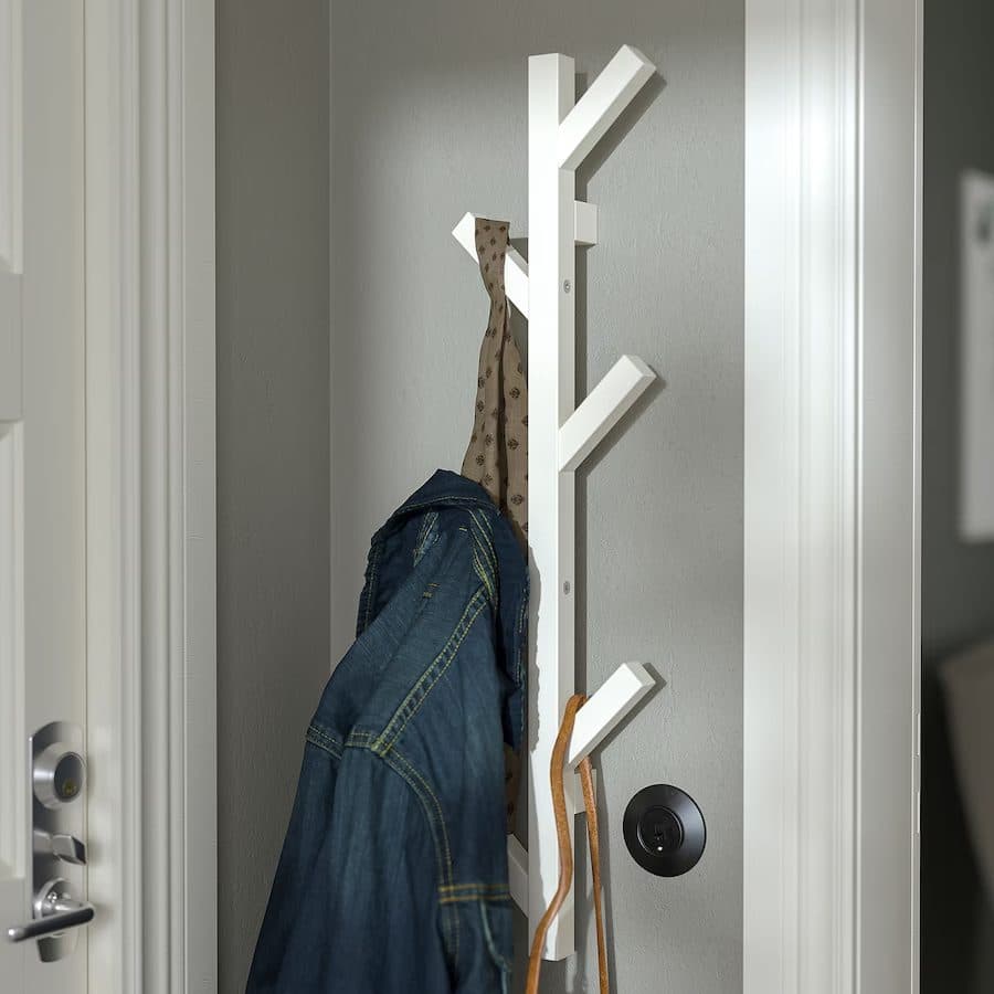 چوب لباسی دیواری چوبی ایکیا IKEA-TJUSIG — تصویر ۲