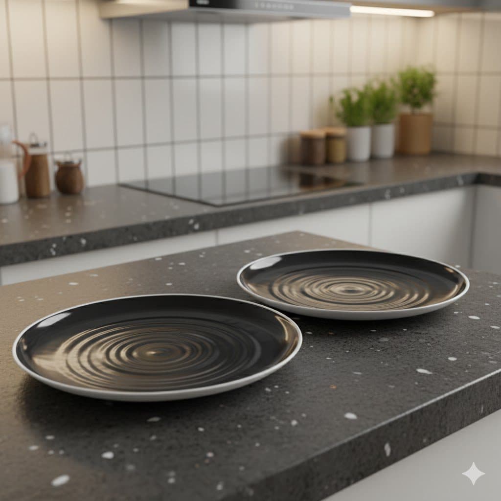 بشقاب لعابی 20 ایکیا IKEA-OMBONAD (جفتی)