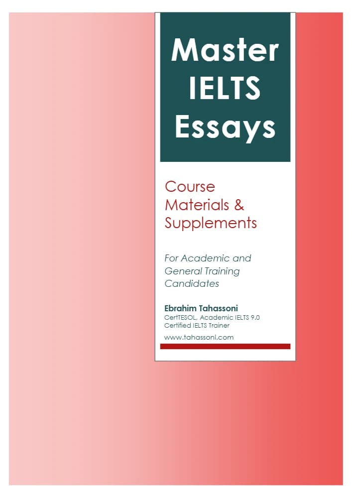 کتاب Master IELTS (مستر آیلتس) نسخه انگلیسی PDF | Ebrahim Tahasoni