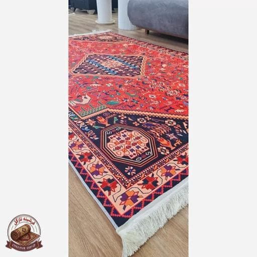 فرشینه مُدرن جنس مخمل ترک ابعاد دلخواه تولید میشه استُپ دار — تصویر ۲