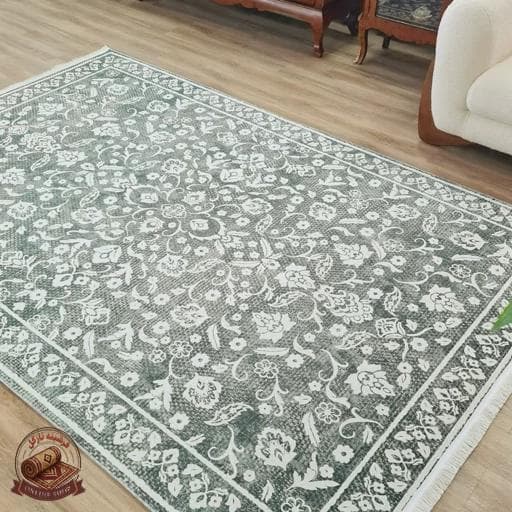 فرشینه مدرن مخمل استُپ دار (ابعاد دلخواه) تولیدمیشهu487 — تصویر ۶