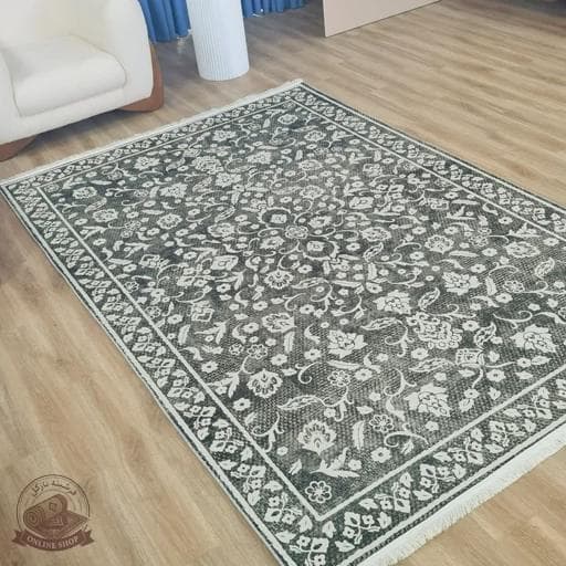 فرشینه مدرن مخمل استُپ دار (ابعاد دلخواه) تولیدمیشهu487 — تصویر ۲