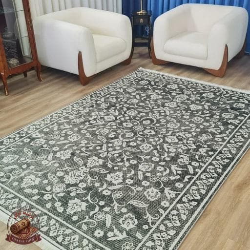 فرشینه مدرن مخمل استُپ دار (ابعاد دلخواه) تولیدمیشهu487 — تصویر ۴